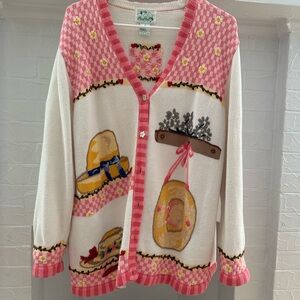 COTTAGE CORE GRANDMA CARDIGAN